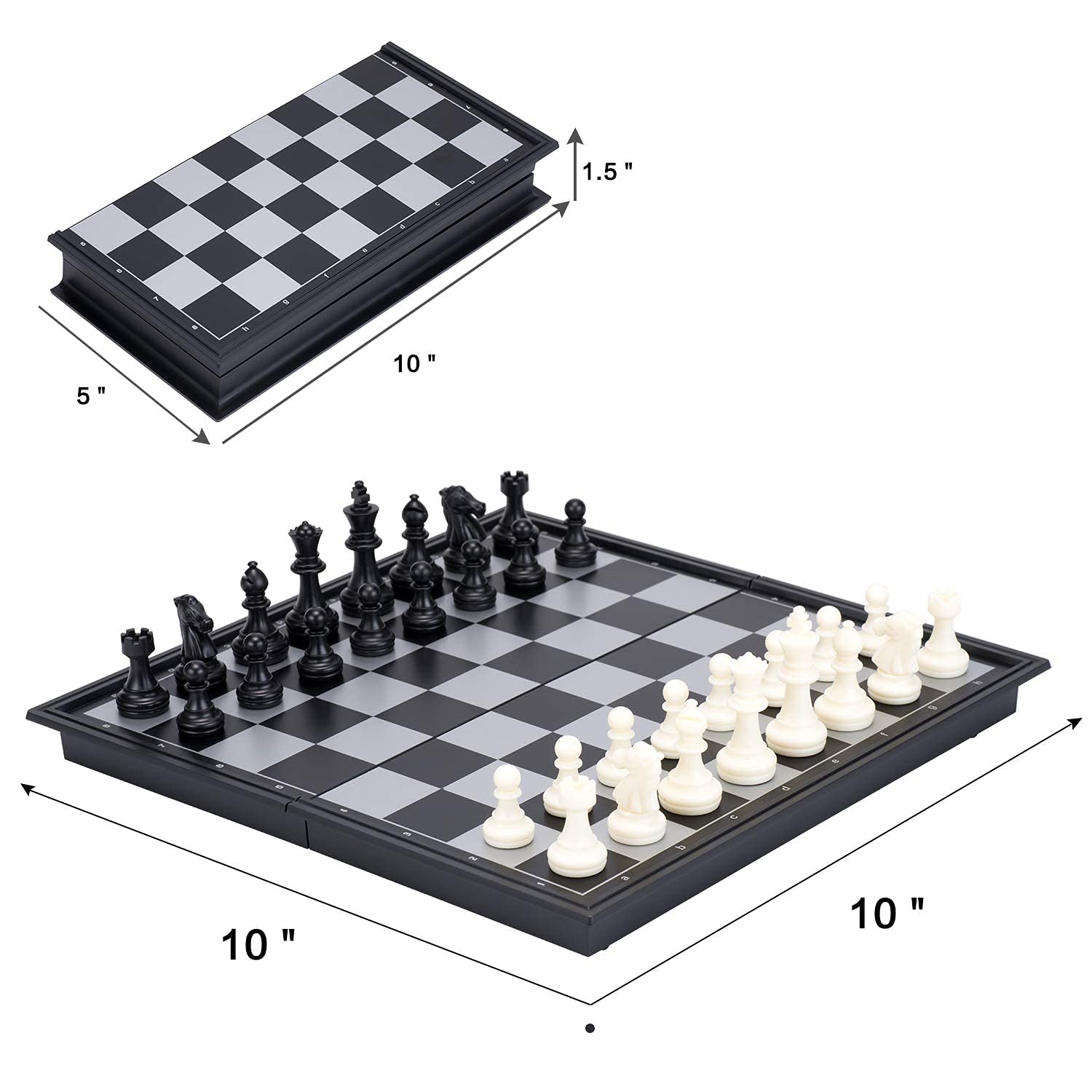 Magnetic & Folding Chess Set - Zambeel