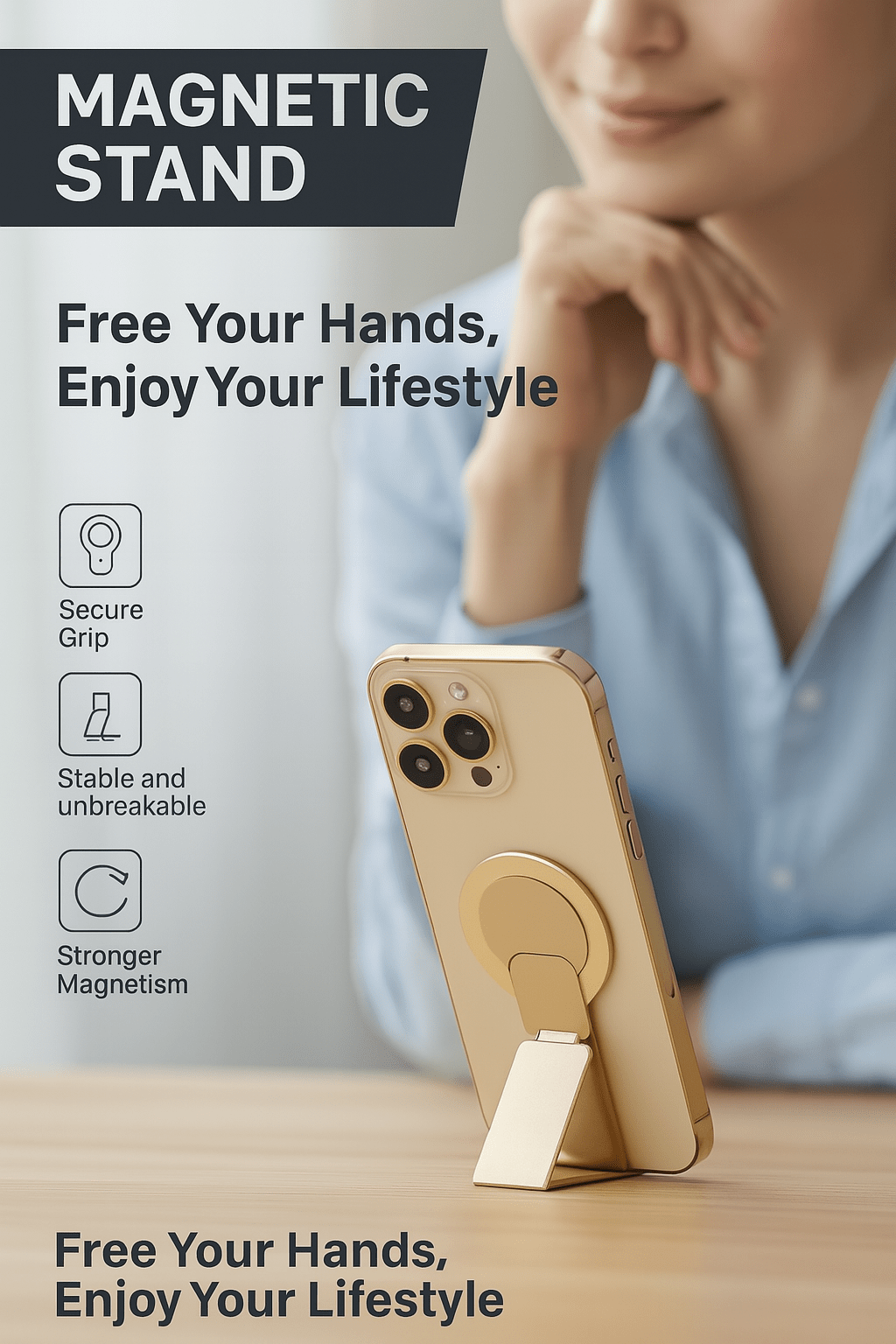 Magnetic Mobile Stand - Zambeel