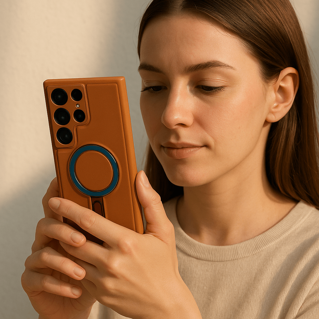 Magnetic Ring Stand Case - Zambeel