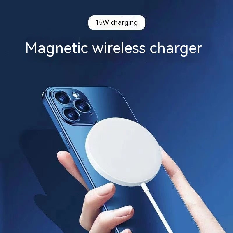 Magnetic Wireless Charger Electrical Appliance 15W Fast Charge Wireless Charger - Zambeel