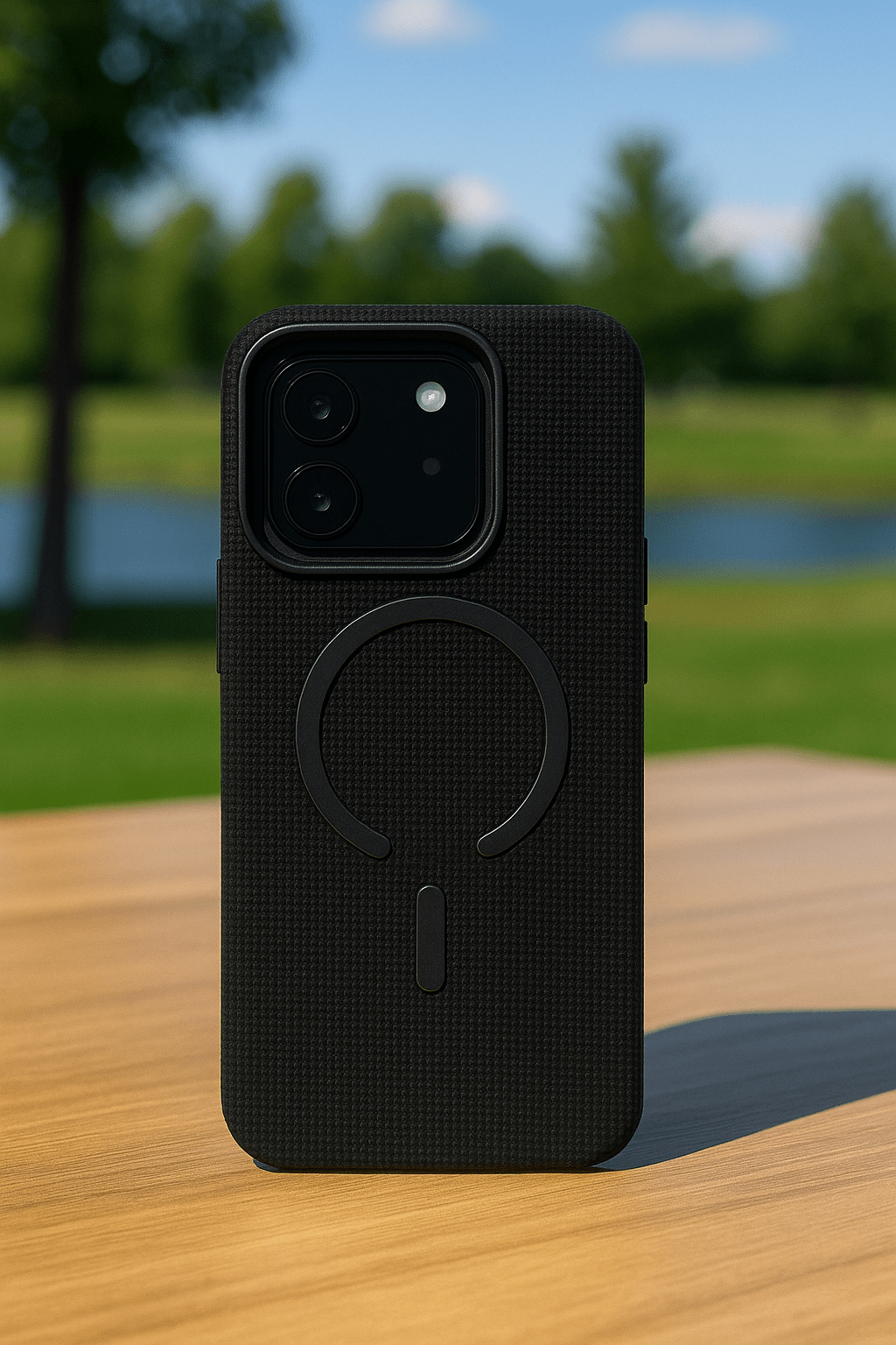 MagSafe - Compatible Shockproof Textured iPhone Case - Zambeel