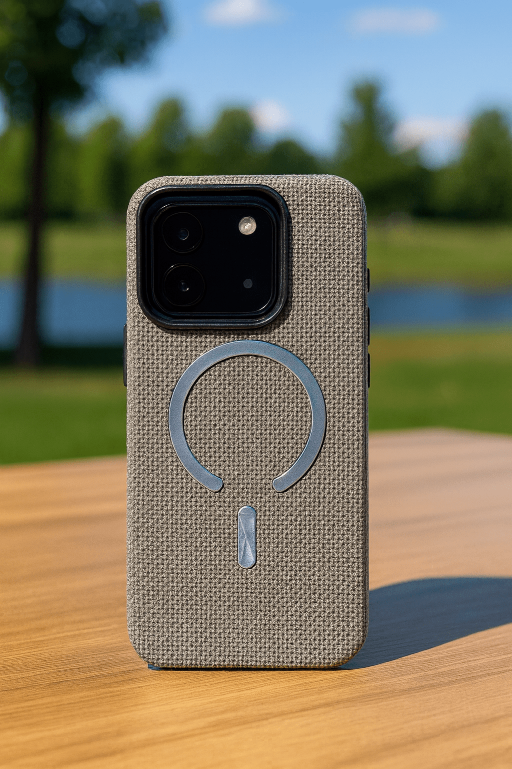 MagSafe - Compatible Shockproof Textured iPhone Case - Zambeel