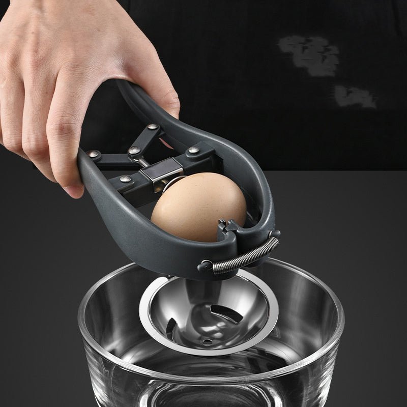 Manual Egg Tools Stainless Steel Egg Opener Scissors Eggshell Cracker Topper Eggs Opener Separator Kitchen Tools Accessories - Zambeel