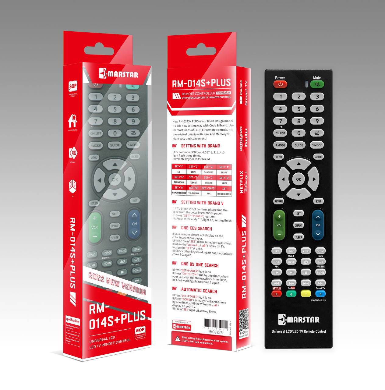 Marstar - Universal TV Remote Series - Zambeel