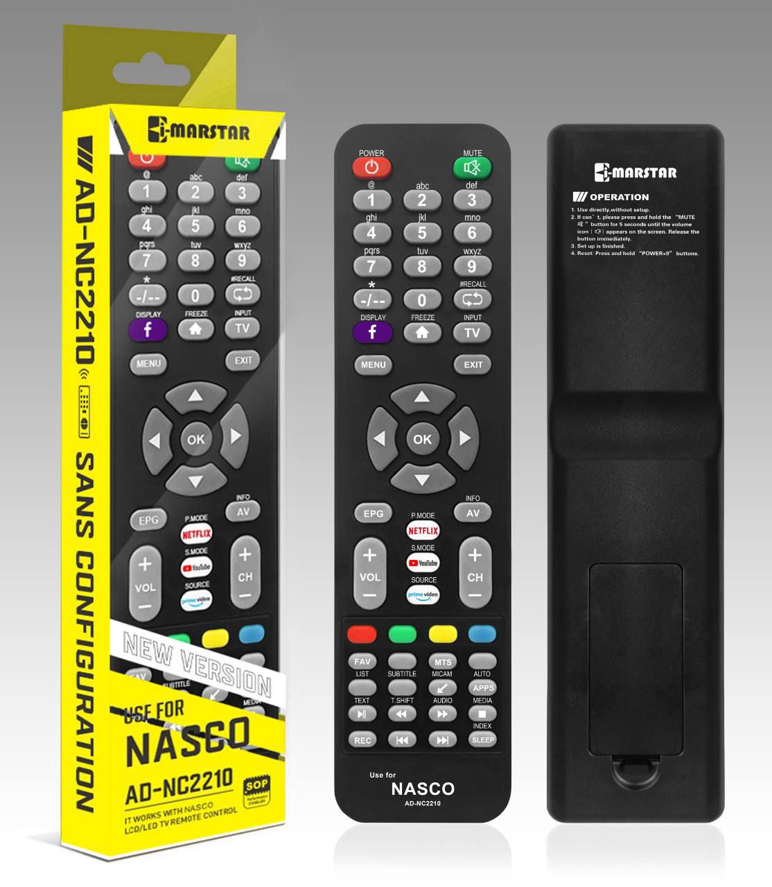 Marstar - Universal TV Remote Series - Zambeel