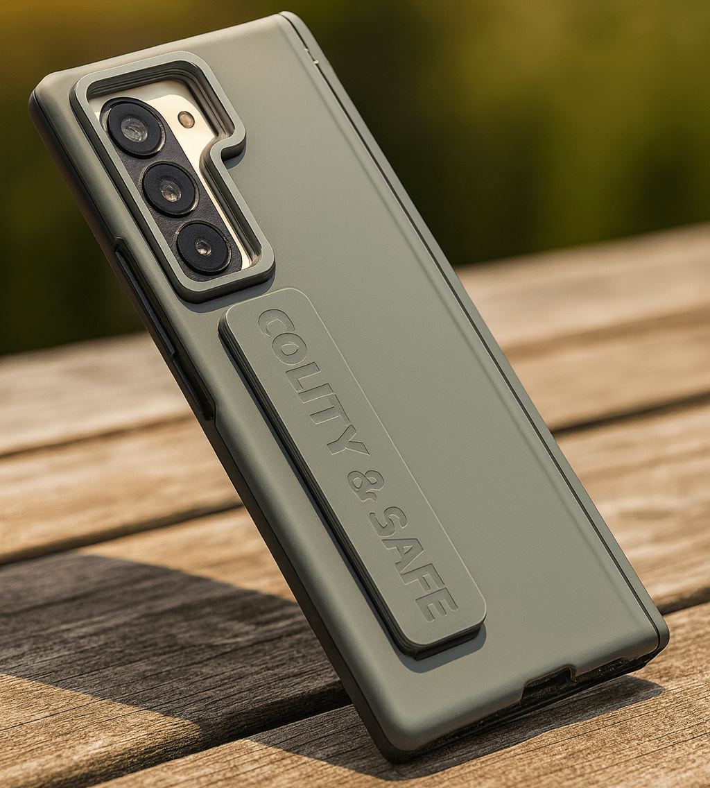 Matte Hinge‑Kickstand Case - Zambeel