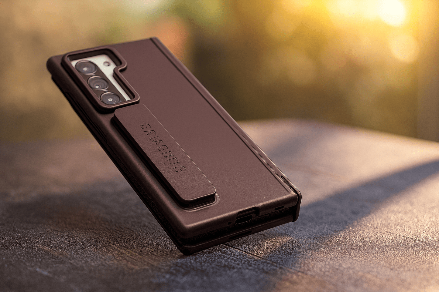 Matte Hinge‑Kickstand Case - Zambeel