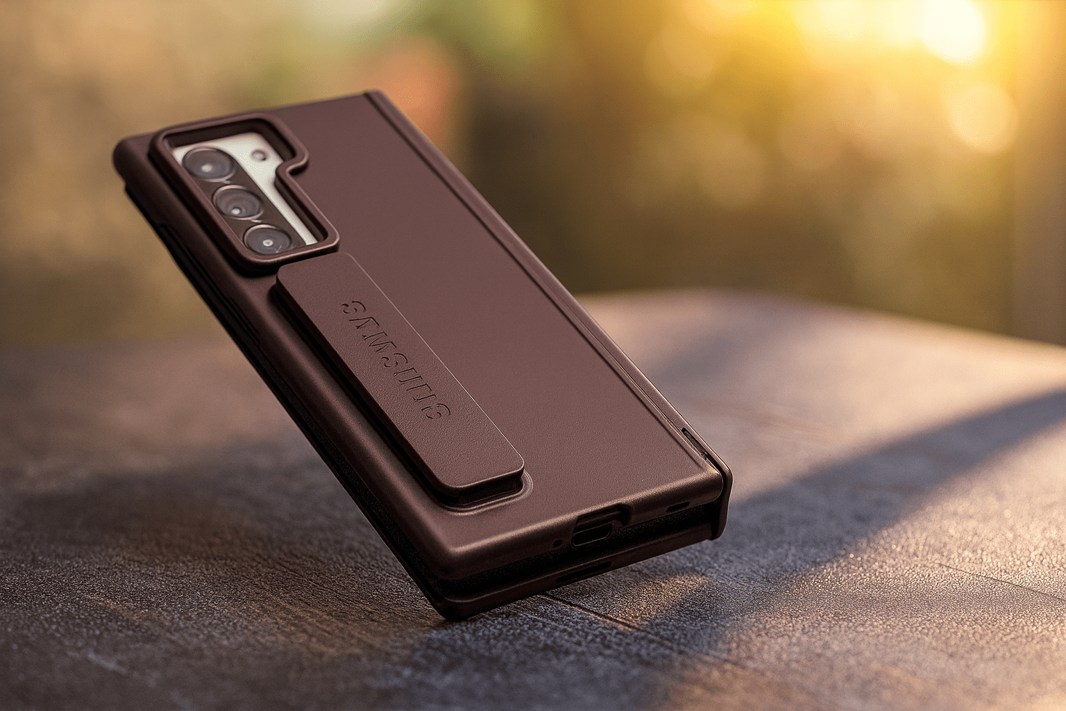 Matte Hinge‑Kickstand Case - Zambeel