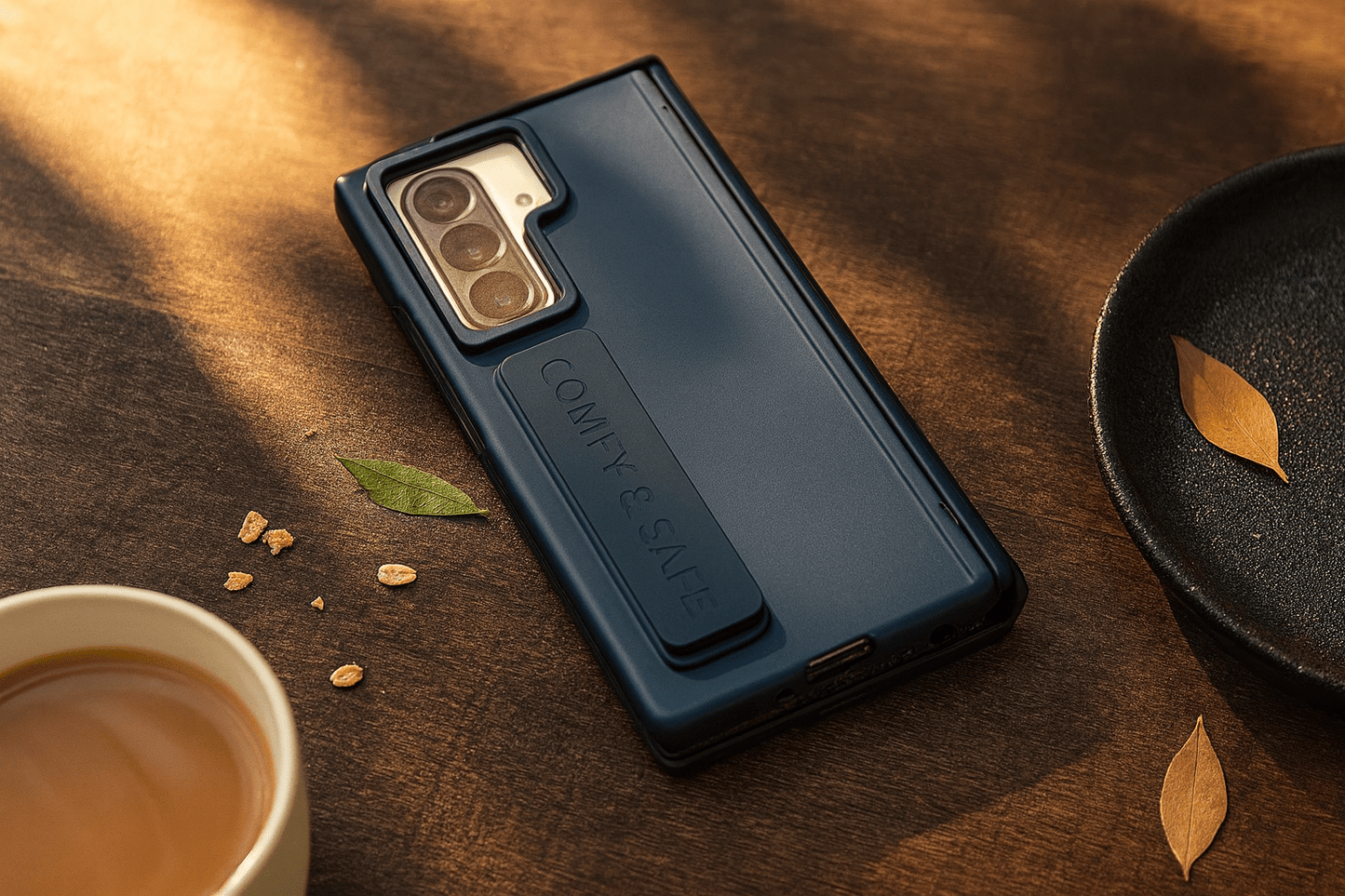 Matte Hinge‑Kickstand Case - Zambeel