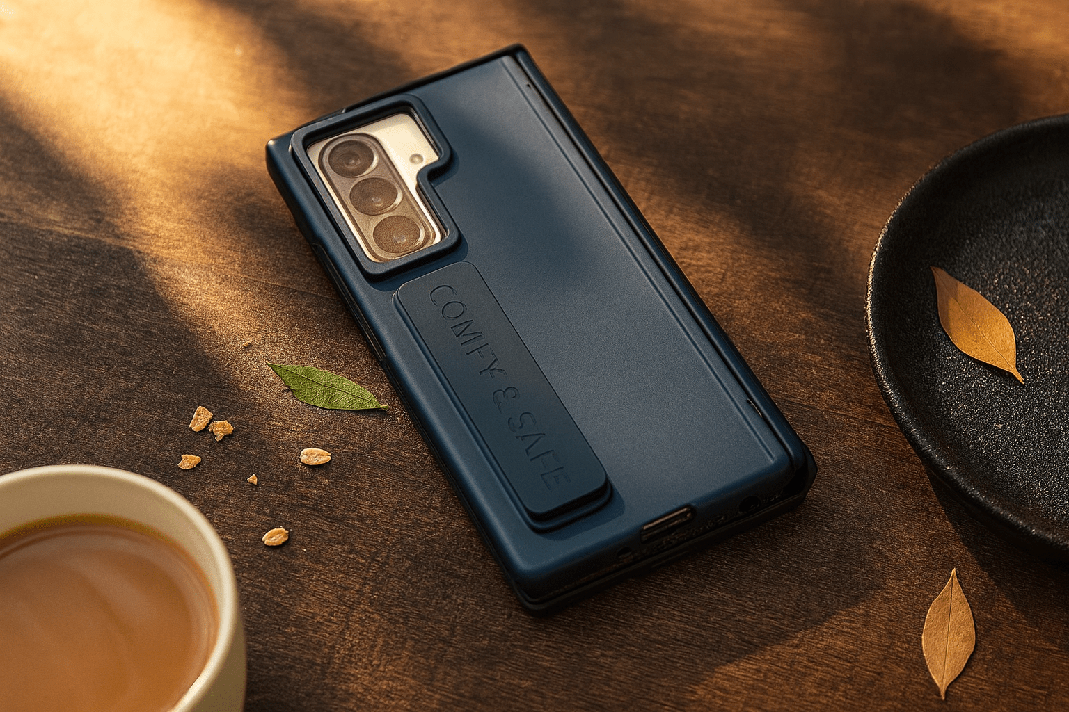 Matte Hinge‑Kickstand Case - Zambeel