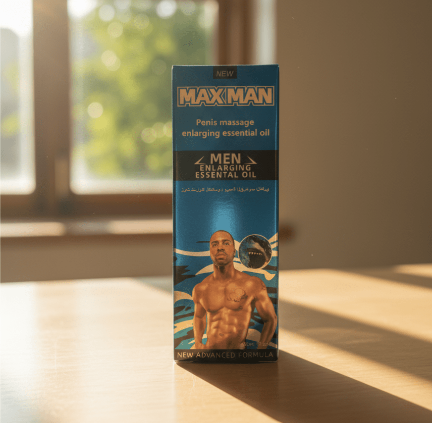 MAXMAN - Penis Massage Enlarging Essential Oil (Original) - Zambeel