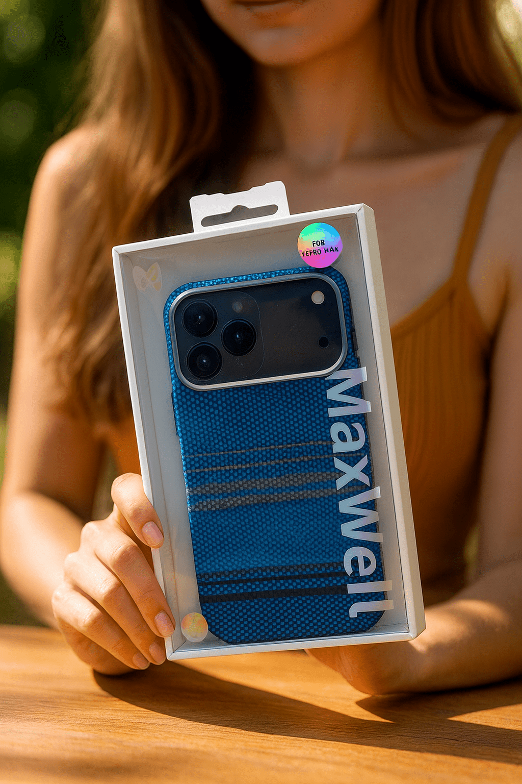 Maxwell iPhone Texture Striped Case - Zambeel