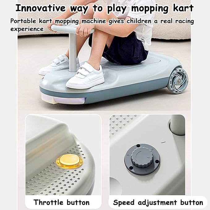 McLaren - Luggage Scooter with Mopping Function © - Zambeel