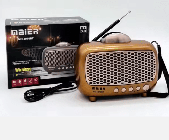 Meier - Retro Bluetooth Speaker - Zambeel