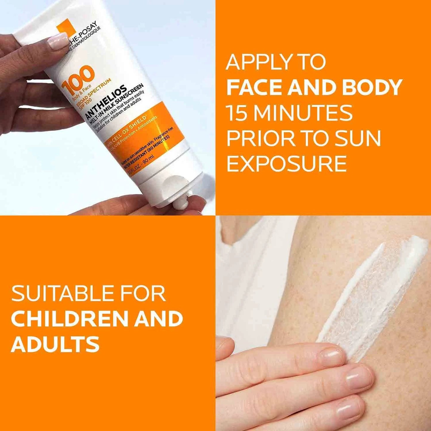 Melt In Milk Sunscreen SPF 100 (90ml) (Original) - Zambeel