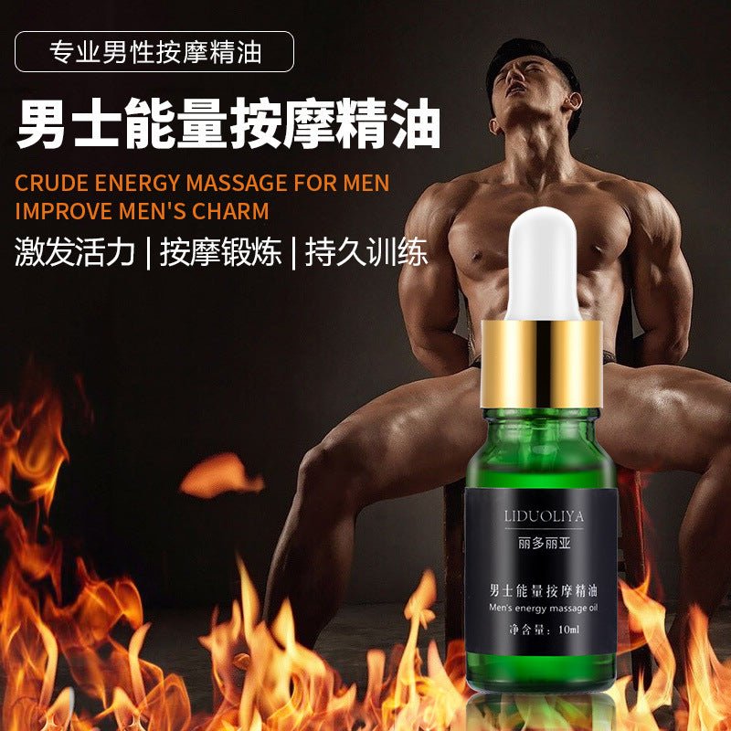 Men Energy Massage Essential Oil Health Care Products - Zambeel