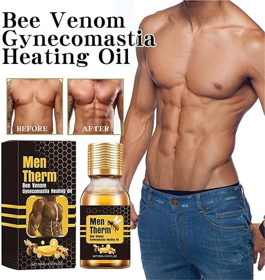 Men Therm - Bee Venom Gynecomastia Heating Oil (Original) - Zambeel