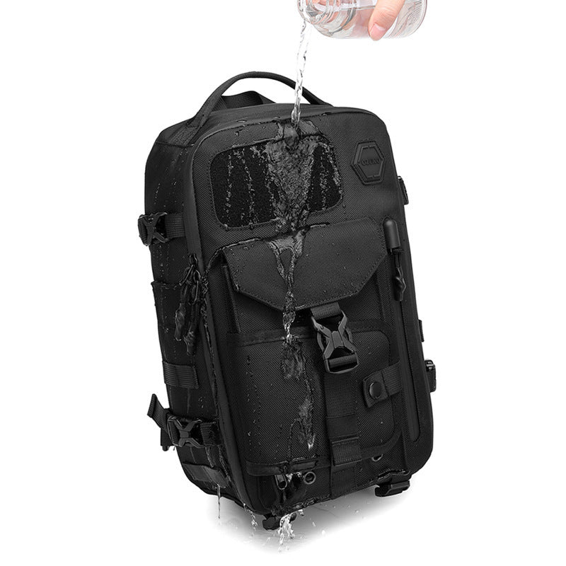 Men's Tactical Chest Sports Waterproof Crossbody Bag - Zambeel