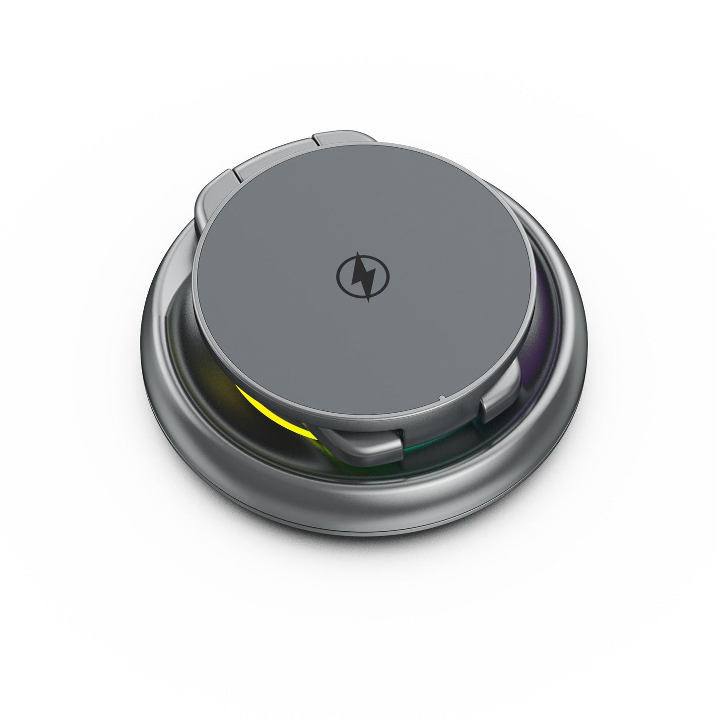 Metal 3 In 1 Wireless Rotatable Charger Bracket - Zambeel