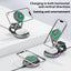 Metal 3 In 1 Wireless Rotatable Charger Bracket - Zambeel