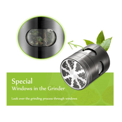 Metal Herb Grinders Crusher 60mm Diameter Multifunctional Grinder Herb Grinders Cigarette Amoladora Smoking Accessories - Zambeel