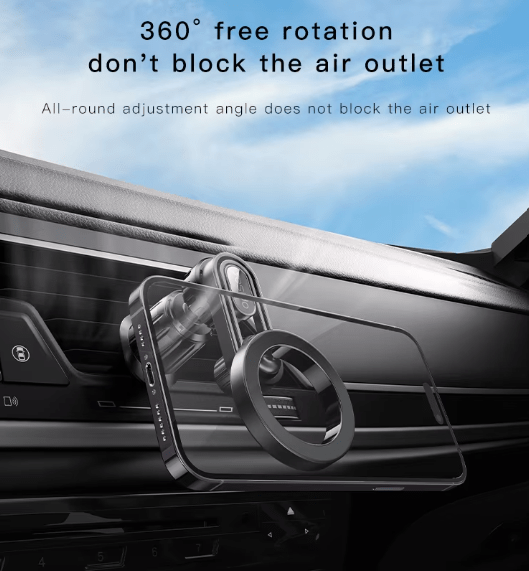 Metal Magnetic Car Phone Stand - Zambeel