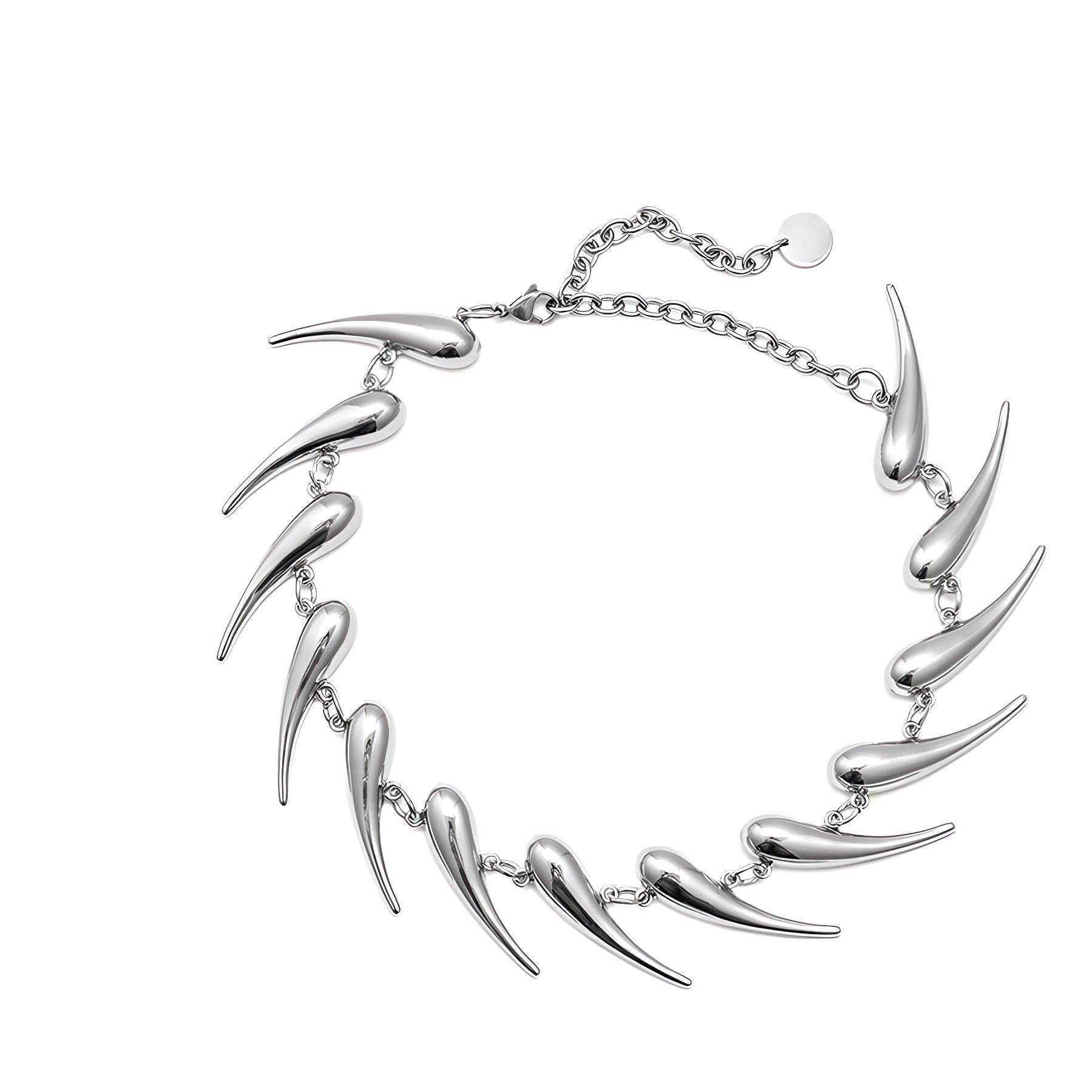 Metal Pepper Type New Necklace - Zambeel