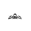Metal Spider Large Shark Clip Fashion Ponytail Hair Claw - Zambeel