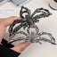 Metal Spider Large Shark Clip Fashion Ponytail Hair Claw - Zambeel