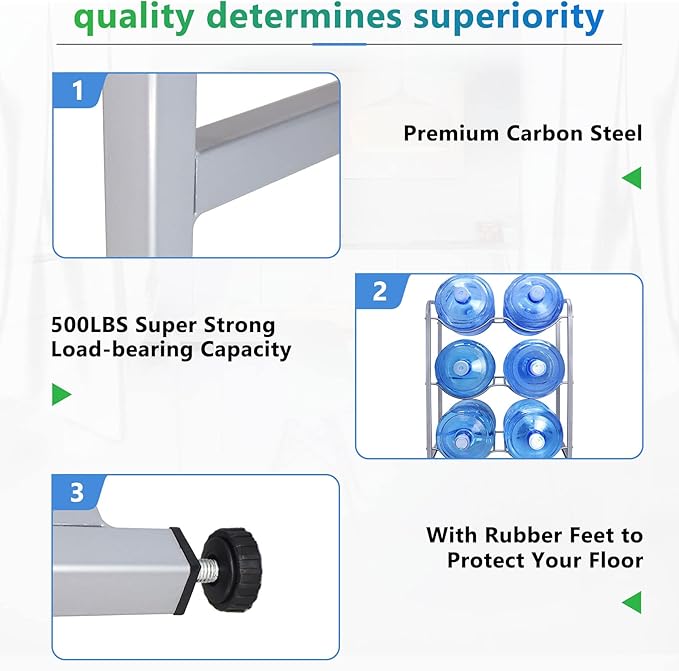 Metal Water Bottle Rack - Zambeel