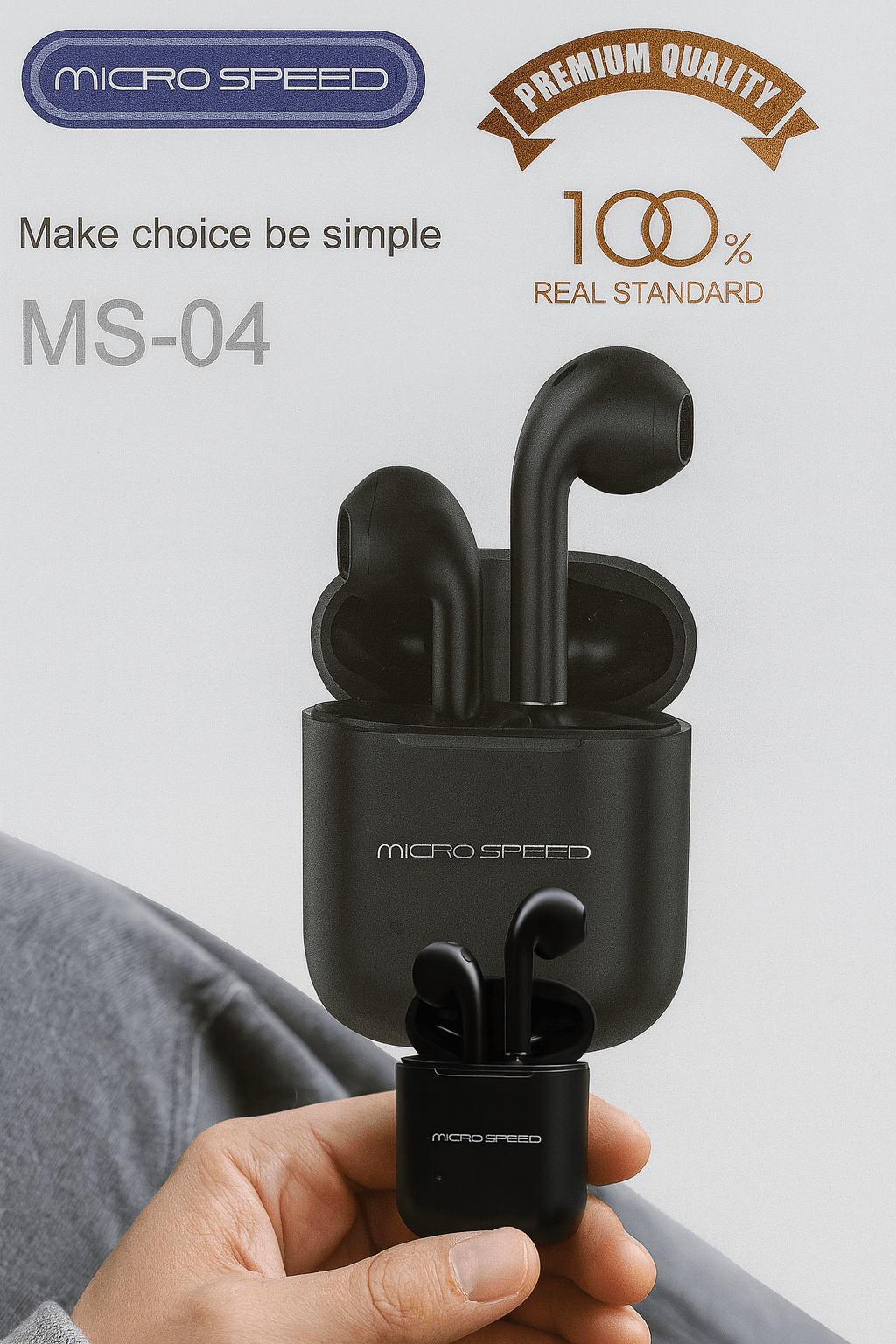 Micro Speed - TWS Wireless Earphones - Zambeel