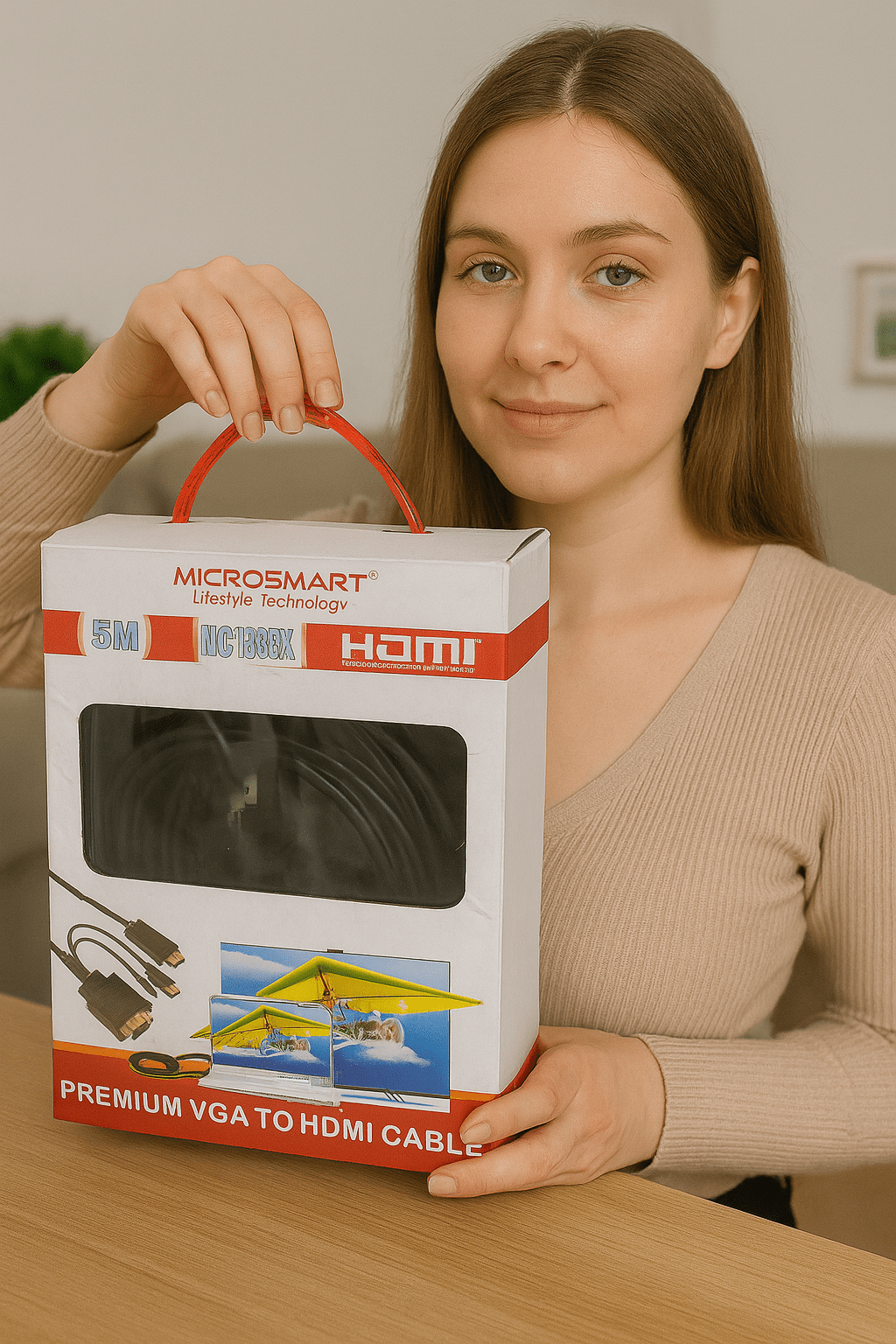 Microsmart VGA to HDMI Cable - Zambeel