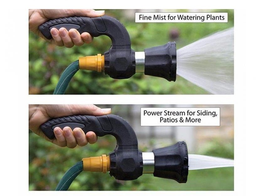 Mighty Power Hose Blaster Nozzle Lawn Garden Car Washing - Zambeel