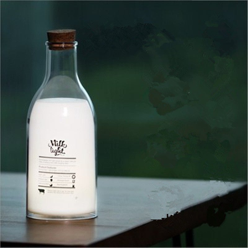Milk Bottle USB Charing LED Nightlight Lamp Baby Gift - Zambeel