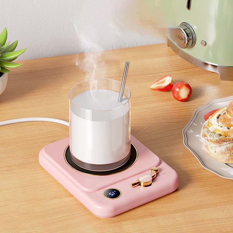 Milk Heating Insulation Base Desktop Digital Display Warming Pad - Zambeel