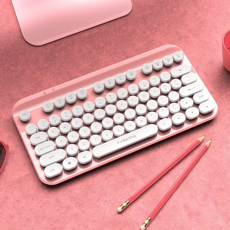 Mini 2.4G Punk Wireless Keyboard - Zambeel