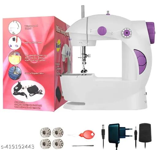 Mini 4 - in - 1 Electric Household Sewing Machine - Zambeel