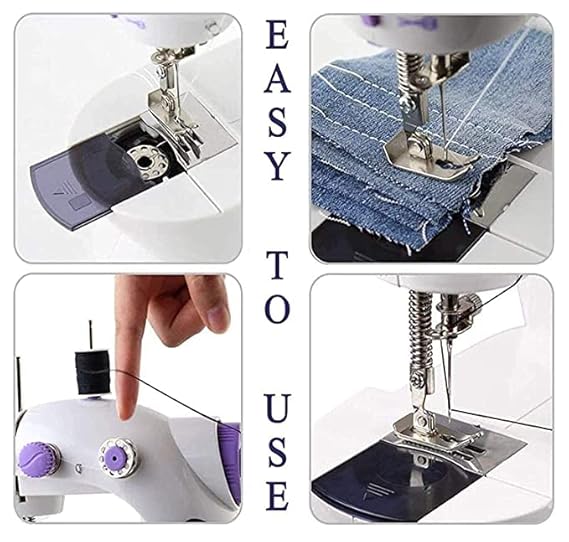 Mini 4 - in - 1 Electric Household Sewing Machine - Zambeel