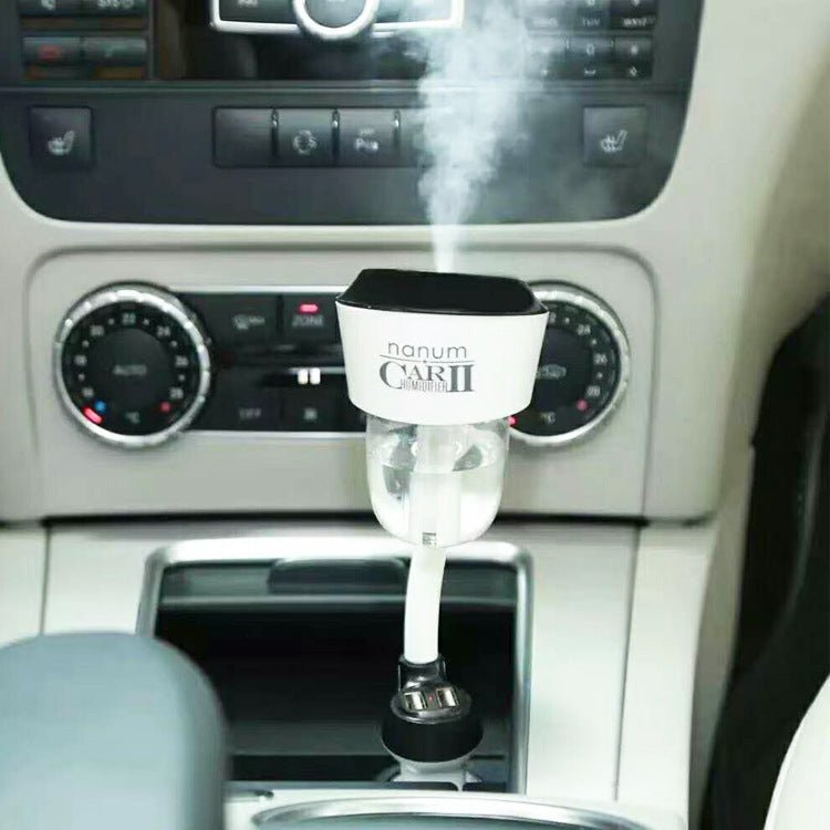Mini Car Small Humidifier Aromatherapy Second Generation Car Humidifier Car Special With USB Humidifier Multi - color Optional - Zambeel