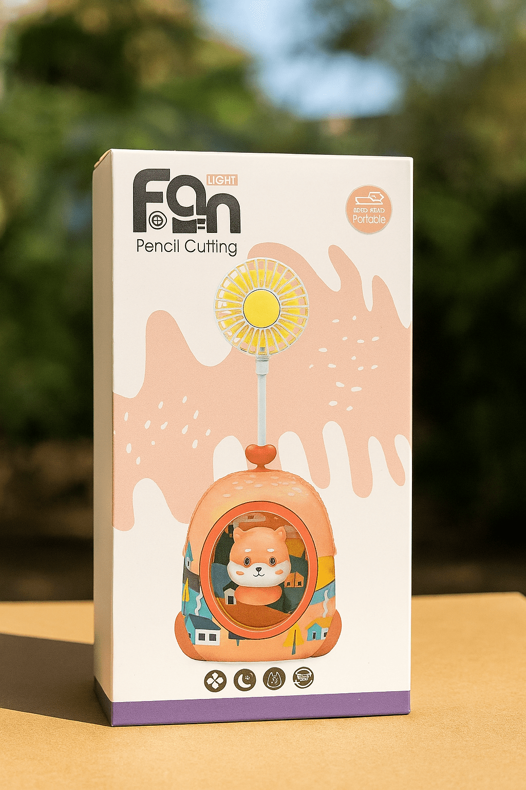 Mini Cartoon Animal Fan - Zambeel