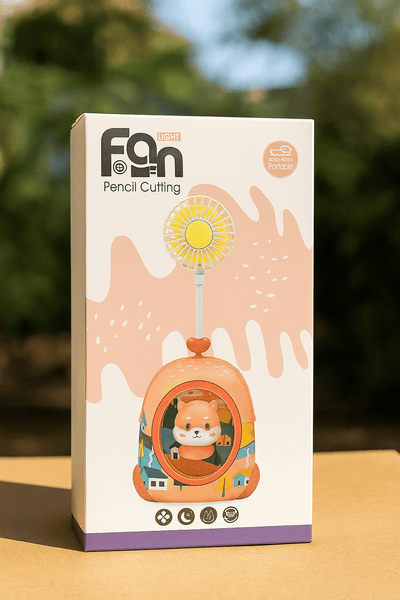 Mini Cartoon Animal Fan - Zambeel