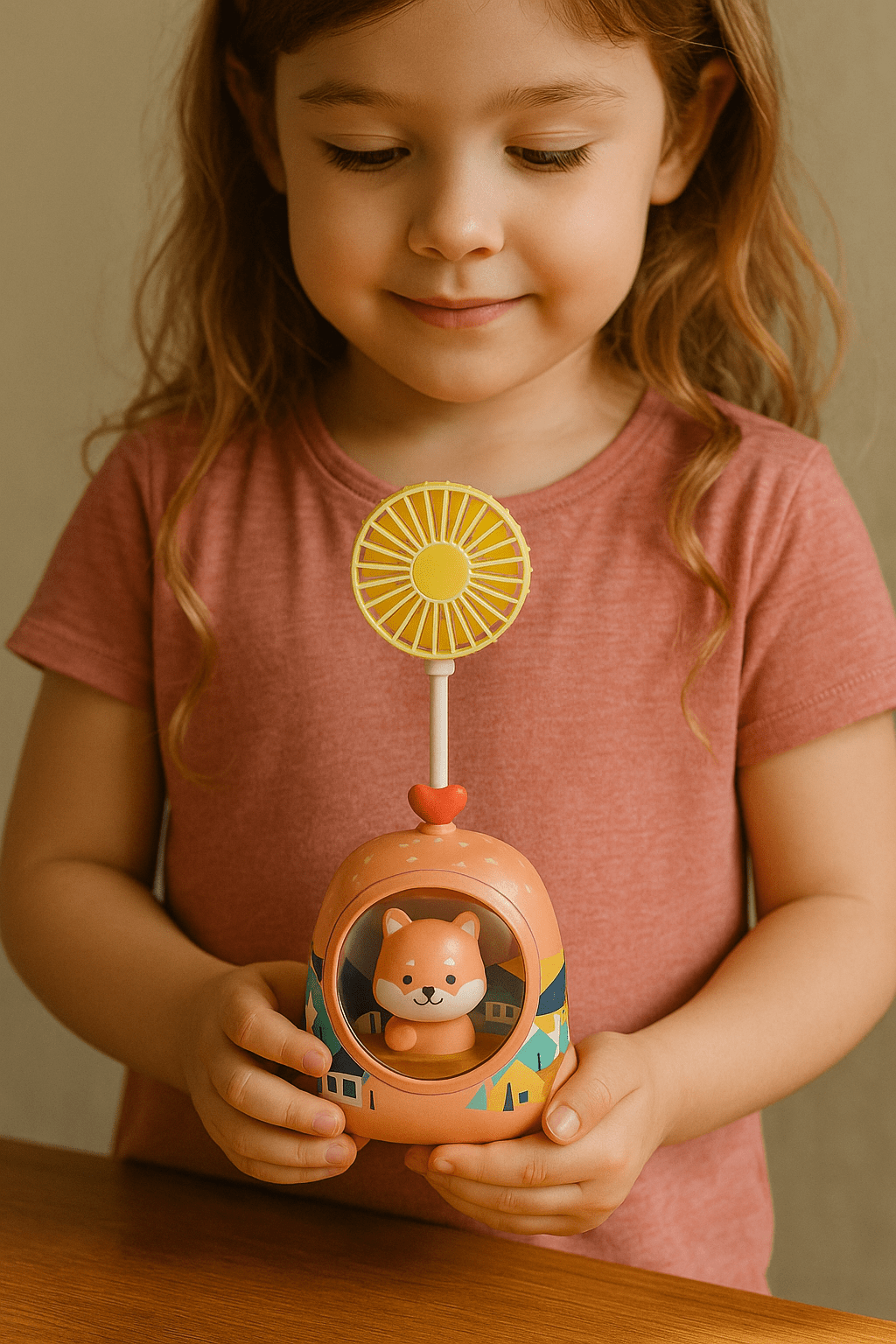 Mini Cartoon Animal Fan - Zambeel