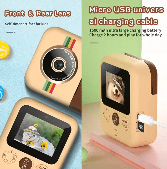 Mini Children's Printing Camera - Zambeel