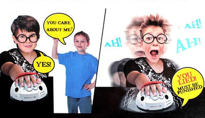 Mini Electric Shock Lie Detector Whole Person Tidy Board Game Game Party Machine Truth - speaking Big Adventure Decompression Toy - Zambeel