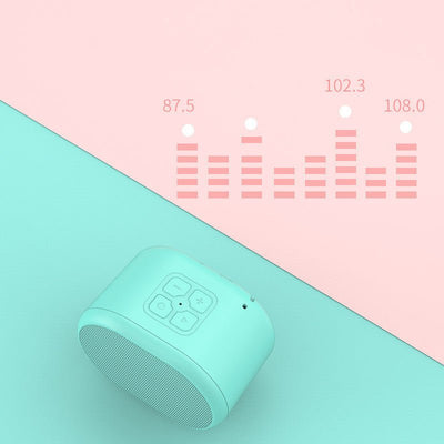 Mini Macaron Bluetooth Speaker Portable Music Speaker - Zambeel