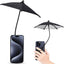 Mini Mobile Phone Anti - glare Motorcycle Umbrella - Zambeel