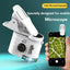 Mini Mobile Phone Microscope, 60x Pocket Microscope, Handheld Portable LED Lighted Magnification Endoscope With A Mobile Phone Adapter Clip - Zambeel