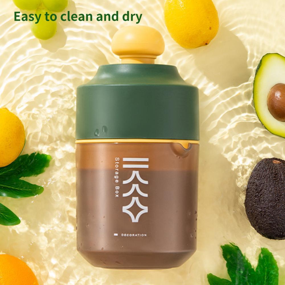 Mini Portable Manual Juicer Citrus Juicer Manual Lemon Squeezer Lime Orange Juicer Homemade DIY Fruit Orange Separating Juicer Fruit Separator Not Splash Semi - Transparent Non - electric Lemon Squeezer - Zambeel