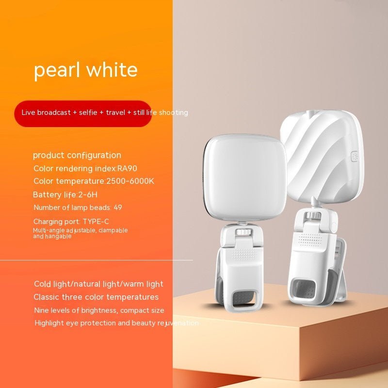 Mini RGB Fill Light Portable Phone Holder - Zambeel