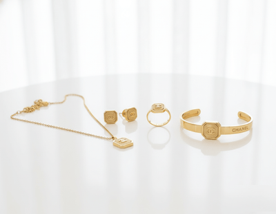 Mini Square Logo Jewelry Set - Zambeel